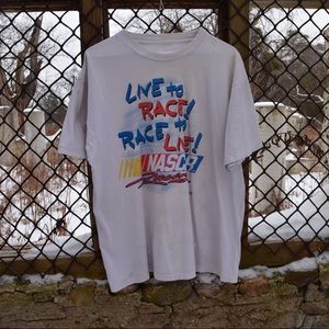 Vintage NASCAR "Live to Race! Race to Live!" Racin
